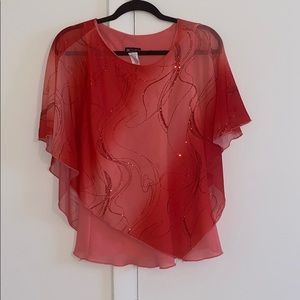 Vintage two toned blouse